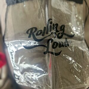 Rolling Loud Clear Tote Bag